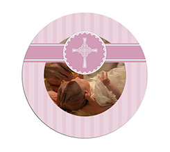 Mousepad tondo Baptism her