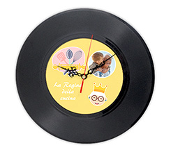 Orologio da parete in vinile Nonna regina della cucina