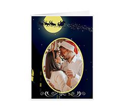 Card personalizzata con le tue foto per augurare Buon Natale