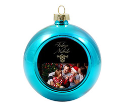 Palla di Natale vetro colorato Dark Christmas