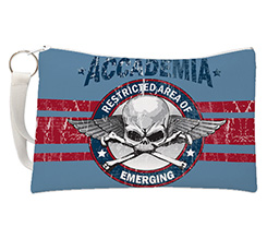 Pochette con grafica accademia