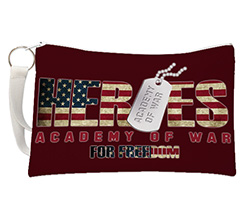 Pochette con grafica heroes