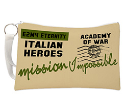 Pochette con grafica mission impossible
