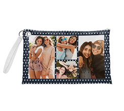 Pochette collage con grafica stars