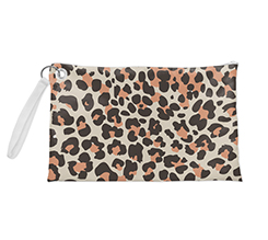 Pochette con grafica maculato