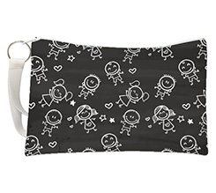 Pochette con grafica bimbi