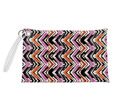 Pochette con grafica fashion