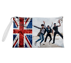 Pochette con grafica uk