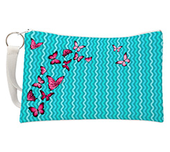 Pochette beauty case Farfalle