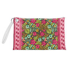 Pochette con grafica garden