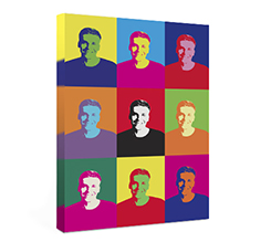 9 Riquadri Stampe Pop Art