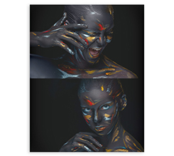 Poster collage 70x90 cm 2 riquadri