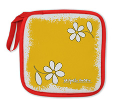 Presina con grafica margherite per la mamma