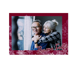 Il puzzle A3 con grafica di Natale per augurare buone feste