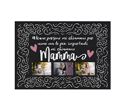 Puzzle A3 con dedica per la mamma