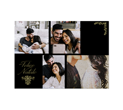 Puzzle A3 collage di foto e auguri di Felice Natale