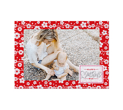 Puzzle A3 personalizzato con foto e grafica Mum and flowers