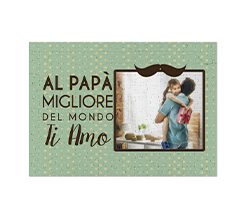 Puzzle A3 con grafica per il papà e immagine