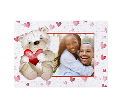 Puzzle A3 personalizzato con foto e grafica Sweet teddy bear