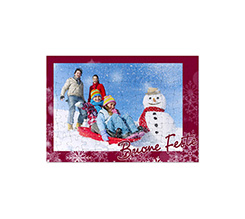 Puzzle formato A4 Buone feste