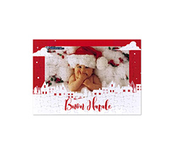 Puzzle formato A4 città innevata