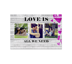 Puzzle Big in legno All we need