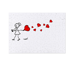 Il tuo puzzle personalizzato con grafica cartoon