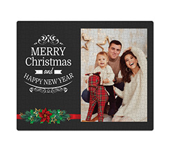 Puzzle Medio 51x41 “Merry Christmas” personalizzabile