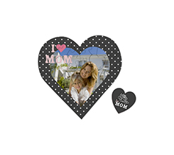 Puzzle a cuore in legno Love mum