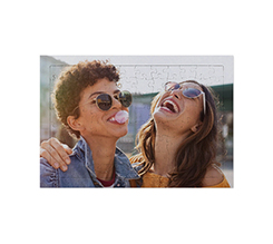 Puzzle con cornice personalizzato con foto amiche formato A4