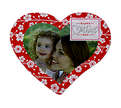 Puzzle cuore A3 personalizzato con grafica Mother's day