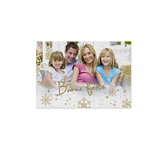 Puzzle in Legno Small White Christmas