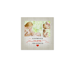 Puzzle legno quadrato Mum collage