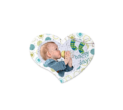 Puzzle magnetico cuore Happy day