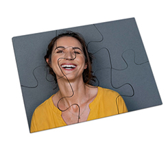 puzzle magnetico rettangolare segnaposto matrimonio