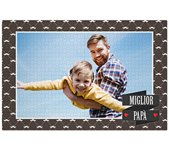 puzzle maxi grafica papà personalizzabile