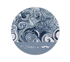 Puzzle rotondo con grafica dedicata al papà