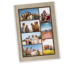 Quaderno A4 Beige collage