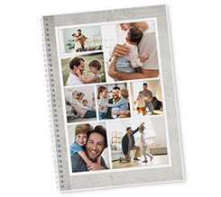 Quaderno A4 Ice pattern