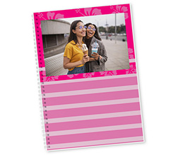 Quaderno A4 Pink hawaii