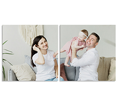 Stampa su quadri moderni divisi a pannelli