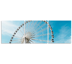 Tela in pannelli personalizzata con immagini di ruota panoramica