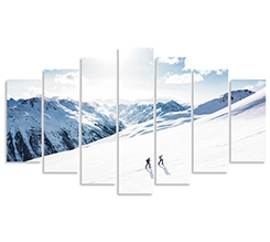 tela in pannelli 9 pezzi verticali