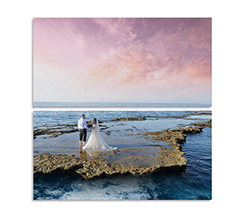 Stampa su tela in pannelli le foto del tuo matrimonio