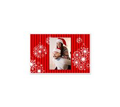 Bigliettino Auguri per natale con foto