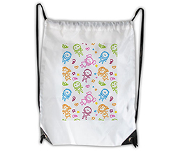 Sacca per Maestre con grafica Bambini Colorati