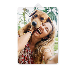 Pannello leggero in legno con foto