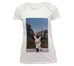 T-shirt-donna-con-immagine-montagna