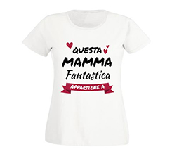 T-shirt in cotone per la festa della mamma
