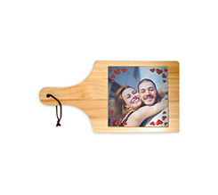 Tagliere in legno Frame in love